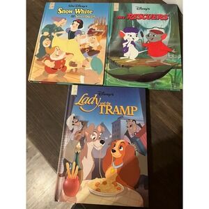 Walt Disney Mouse Works Oversize‎ Storybooks Lot Of 3